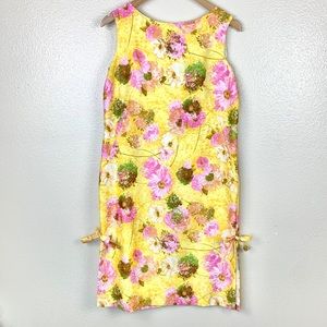 60's Sun Fashions of Hawaii Mod Floral Vintage